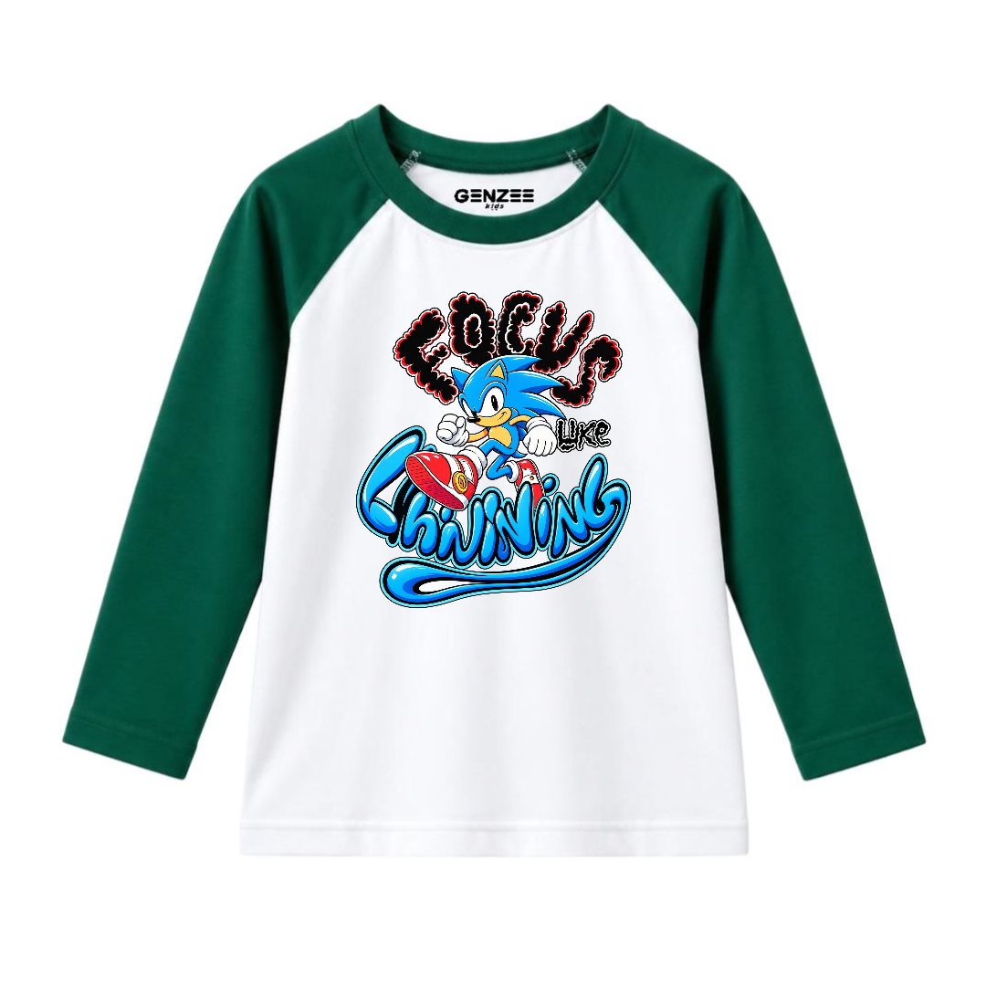 JUNIOR - SONIC FOCUS FULL SLEEVES RAGLAN DP011
