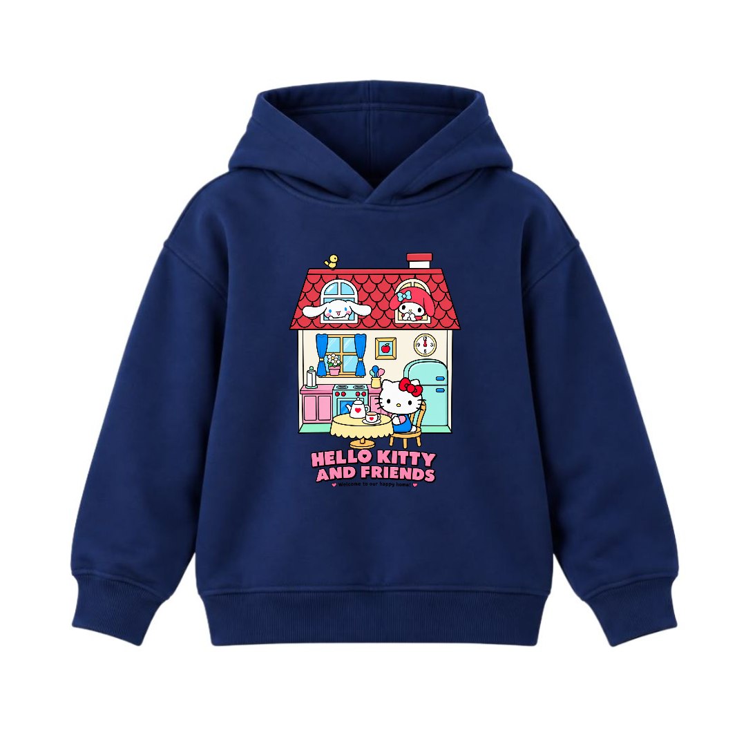 JUNIOR - HELLO KITTY AND FRIENDS HOODIE DP015