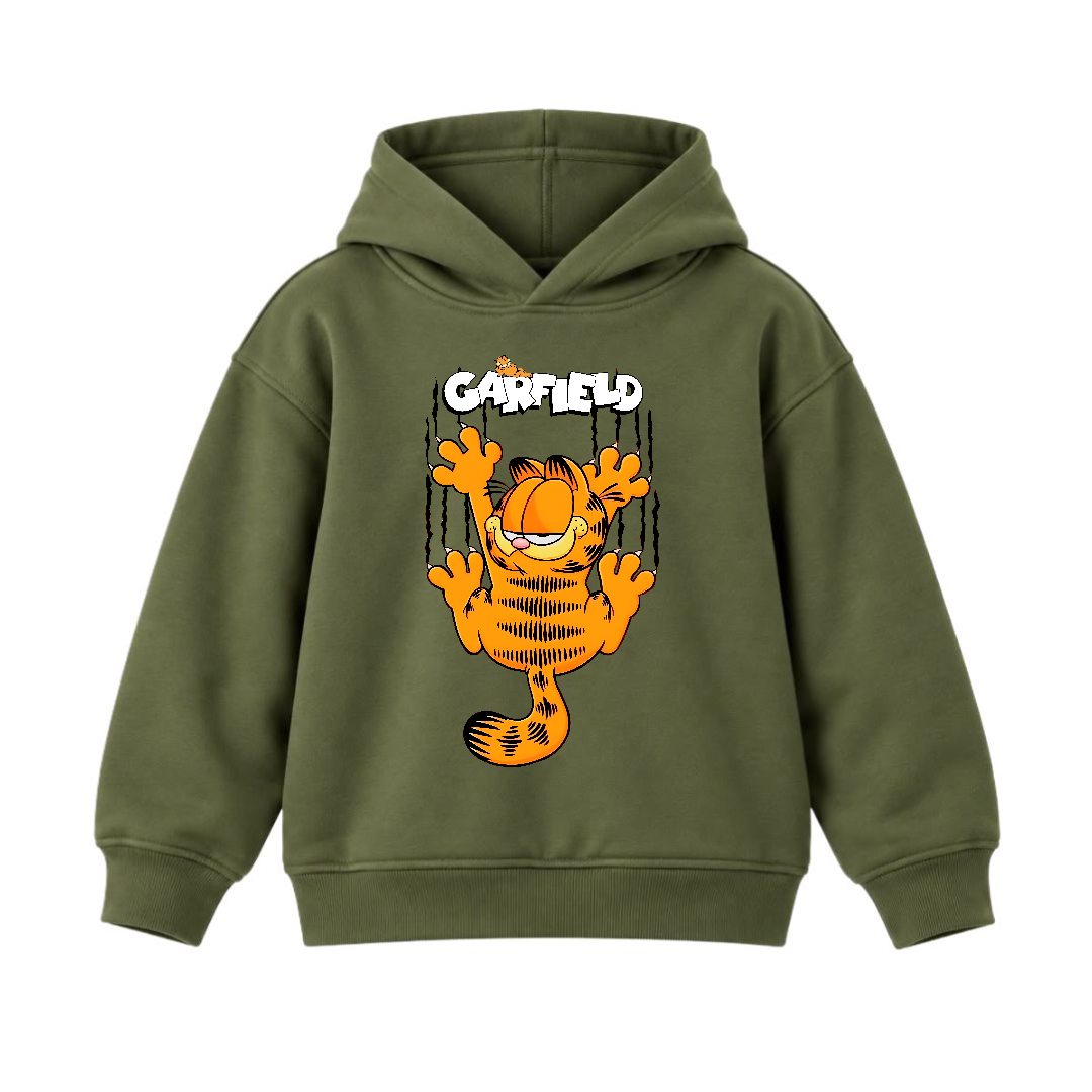 JUNIOR - ANGRY GARFIELD HOODIE DP002