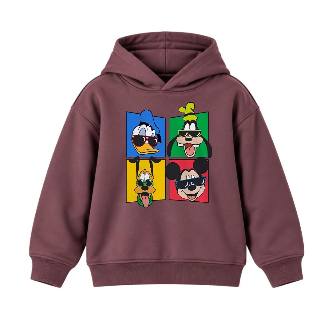 JUNIOR - DISNEY CHARACTERS HOODIE DP005