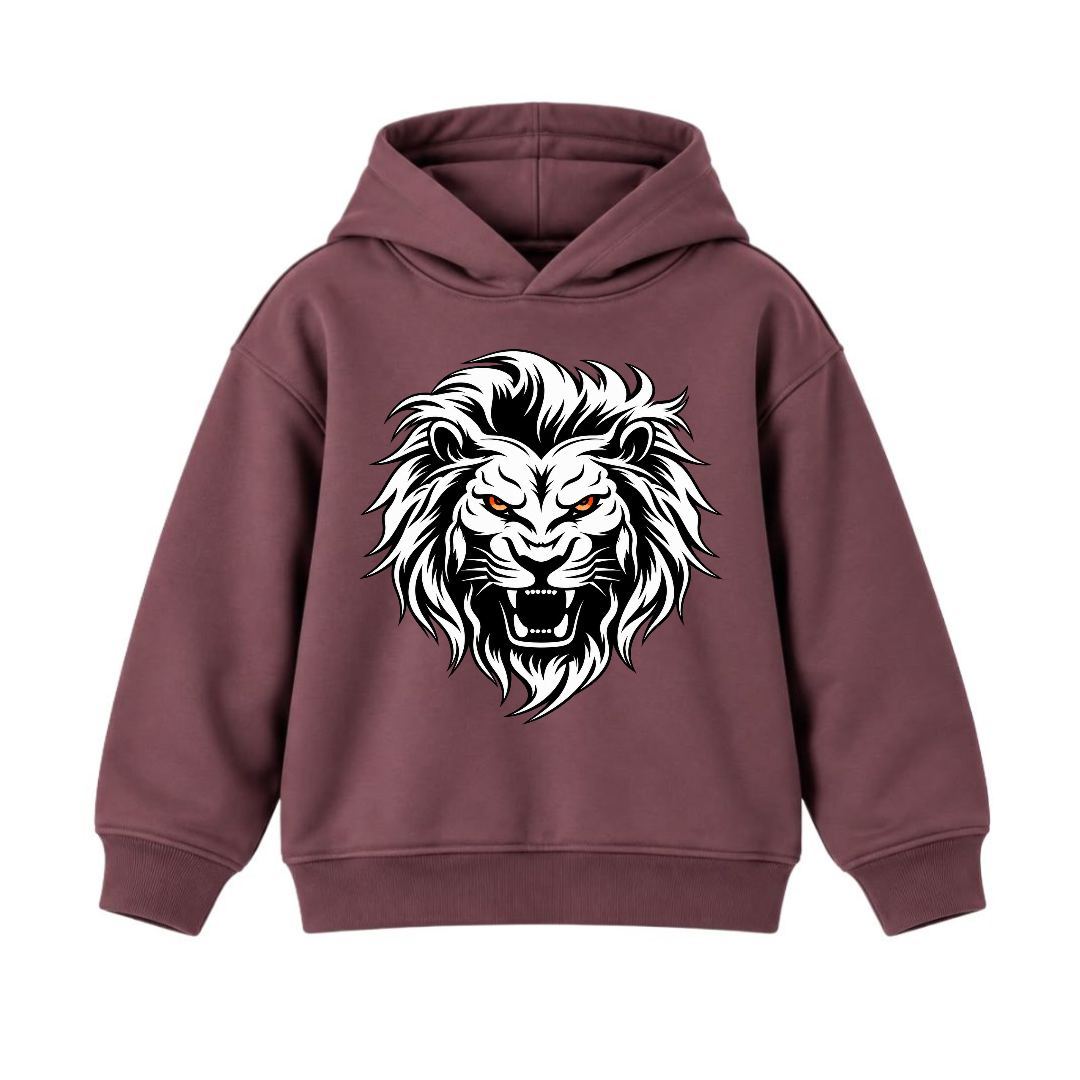 JUNIOR - LION KING FACE HOODIE DP042