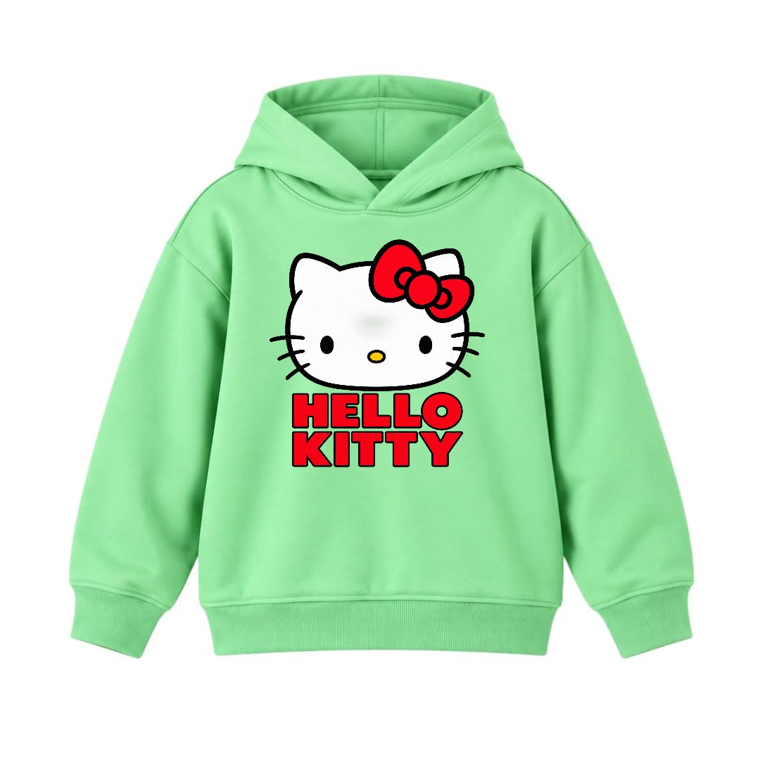 JUNIOR - HELLO KITTY FACE HOODIE DP004