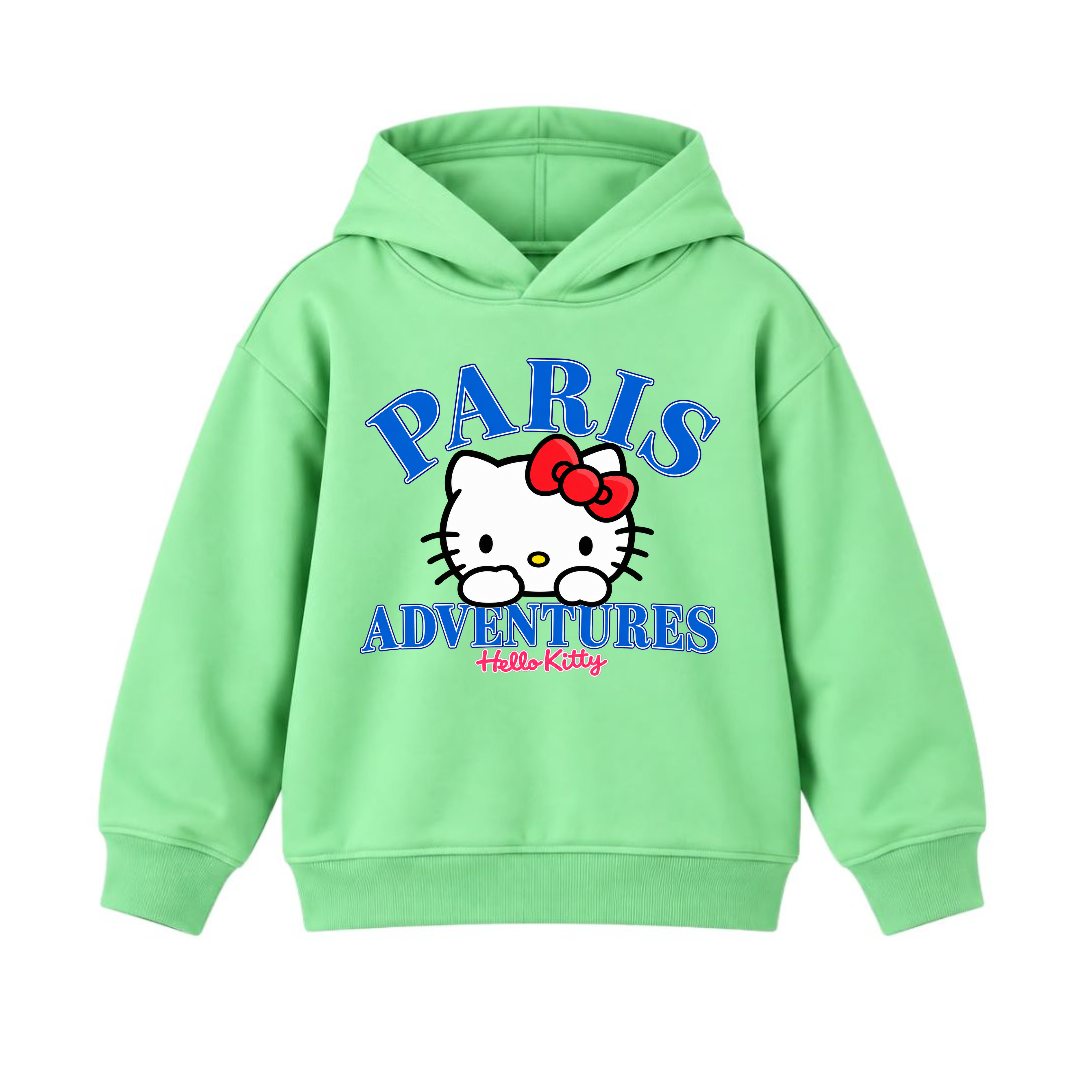 JUNIOR - HELLO KITTY PARIS HOODIE DP017