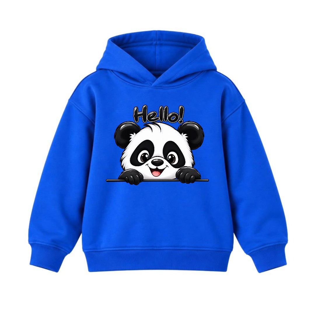 JUNIOR - HELLO PANDA HOODIE DP034