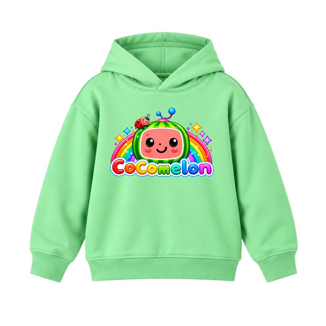 JUNIOR - COCOMELON RAINBOW HOODIE DP050