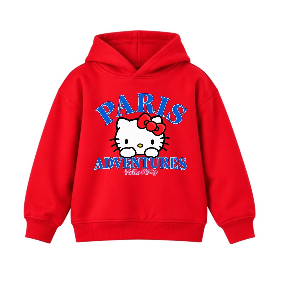JUNIOR - HELLO KITTY PARIS HOODIE DP017