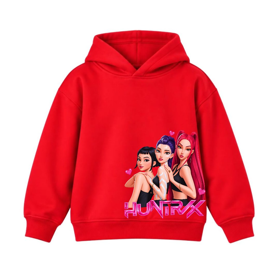 JUNIOR - HUNTRX GIRLS HOODIE DP025