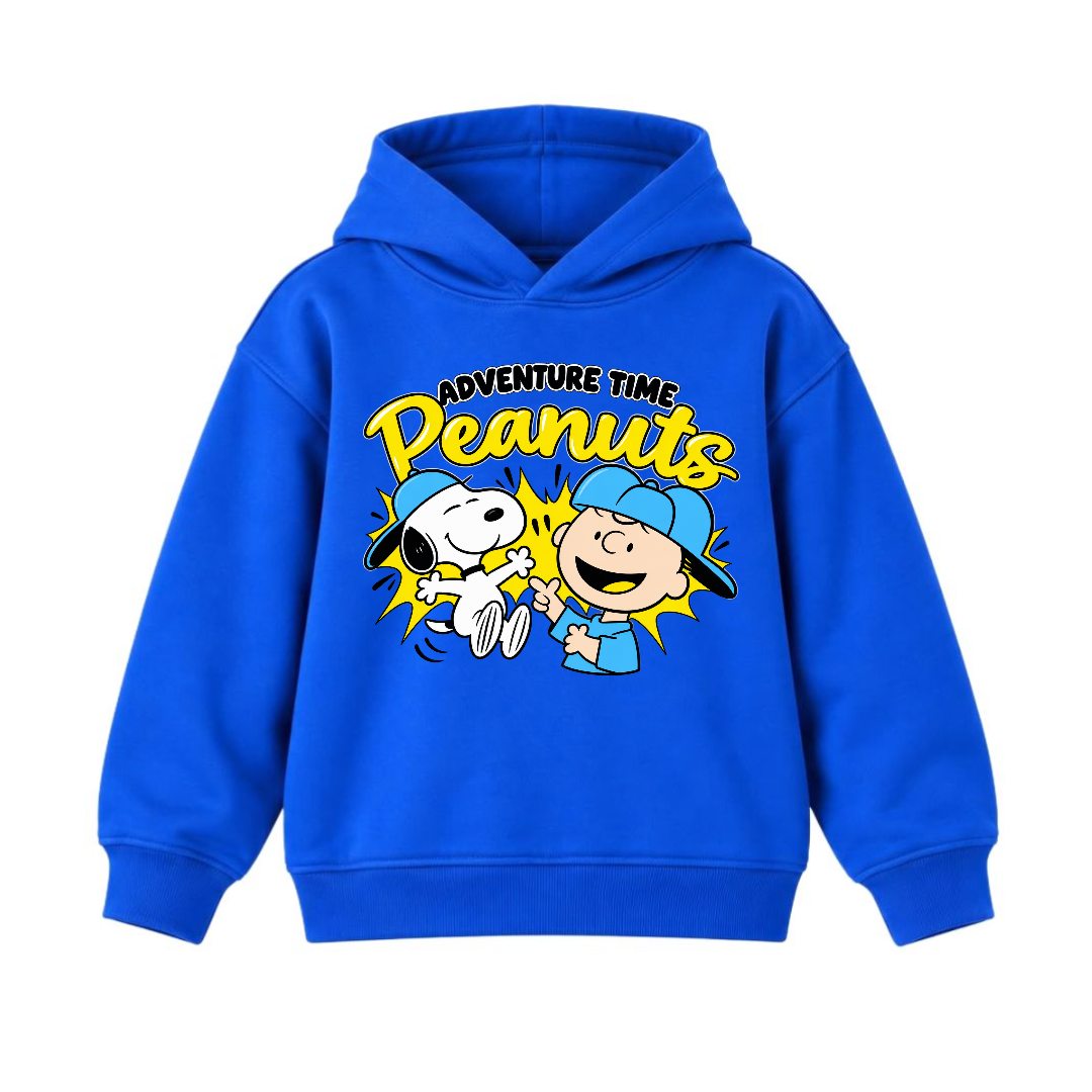JUNIOR - ADVANTURE TIME PEAUNTS HOODIE DP018