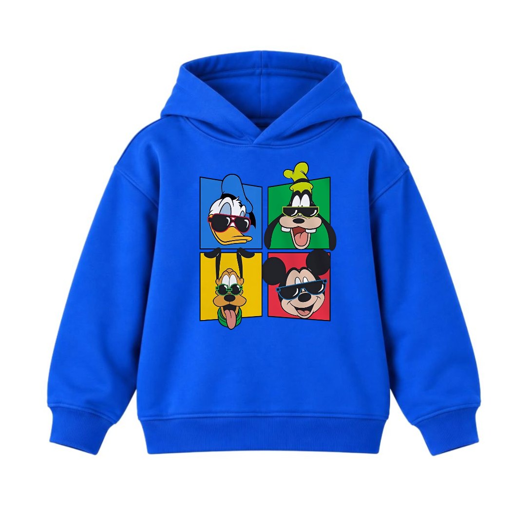 JUNIOR - DISNEY CHARACTERS HOODIE DP005