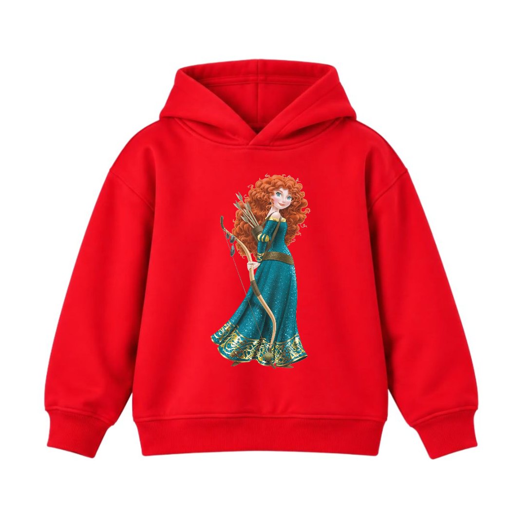 JUNIOR - MERIDA PRINCESS HOODIE DP045