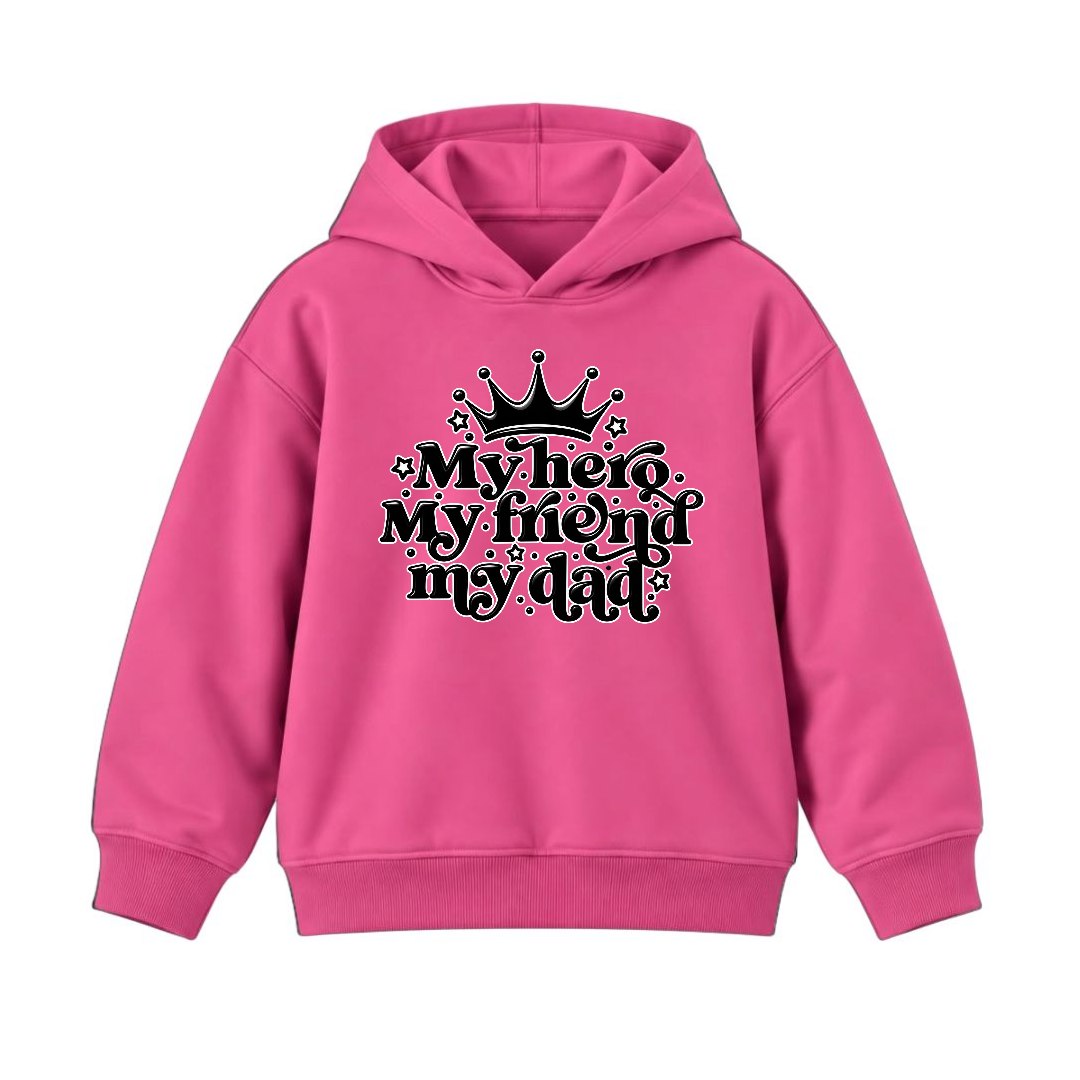 JUNIOR - MY HERO MY DAD HOODIE DP049