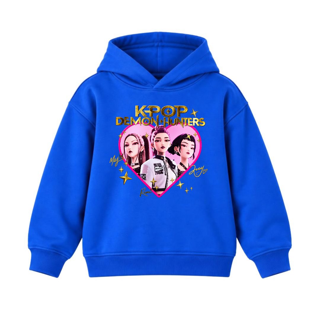 JUNIOR - KPOP-DEMON HUNTRX HOODIE DP028
