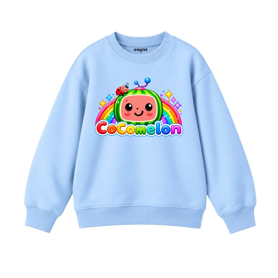 JUNIOR - COCOMELON RAINBOW SWEATSHIRT DP050